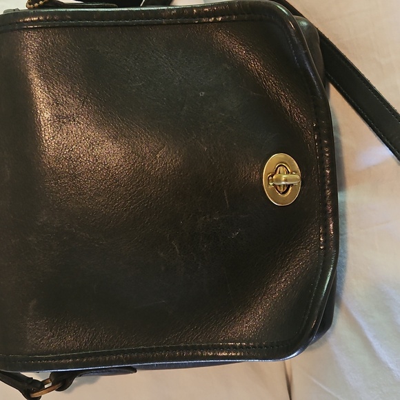 Coach Companion flap leather vintage crossbody - Picture 2 of 11
